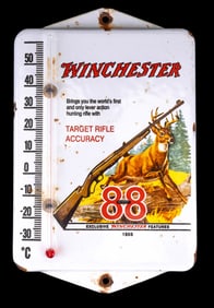 Winchester Model 88 Advertising Thermometer