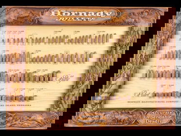 Rare Hornady Bullet Board