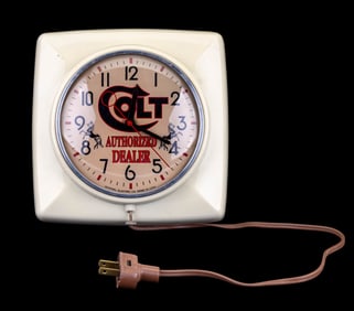GE Colt Authorized Dealer Electric Wall Clock