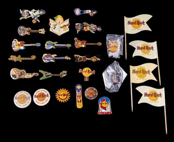 Hard Rock Cafe Souvenir Enamel Pins