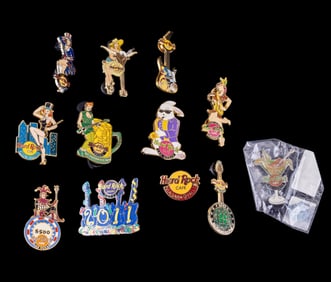 Hard Rock Cafe Souvenir Enamel Pins