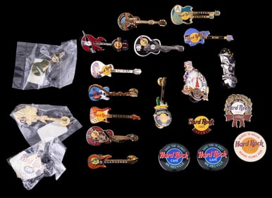 Hard Rock Cafe Souvenir Enamel Pins