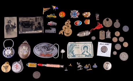 Coins, Currency, Pins, and More