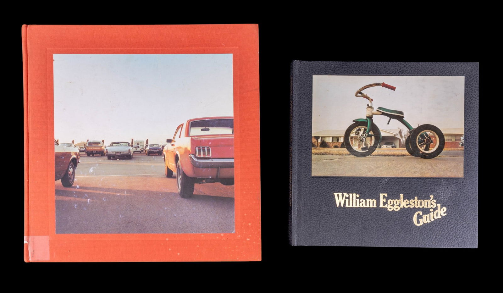 William Eggleston Photography Books (2): Includes William Eggleston's Guide (Museum of Modern Art, New York, 1976, first edition, distributed by MIT Press; copyright page present, lacking dust jacket.) and William Eggleston: 2 1/4 (Twin Palm