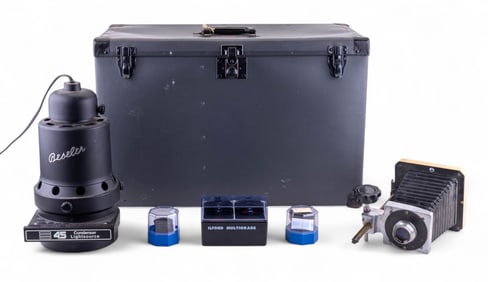 Bessler Light Condenser, Wollensak Raptar, & More