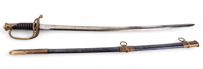 Decorative Civil War-Style Officer's Sword