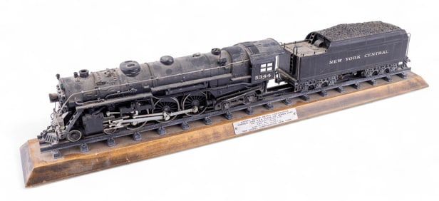 Lionel Super Detail Hudson Locomotive on Base