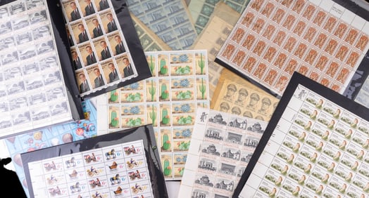 Vintage U.S. Postage Sheets