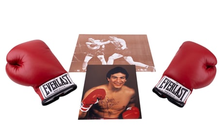 Ray Mancini Signed Photo, Boxing Gloves, and More