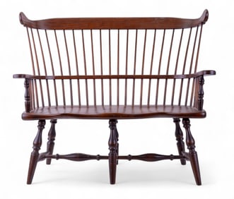 Small Scale Windsor Style Bench / Settee