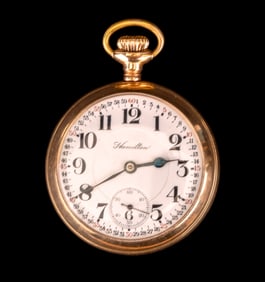 Hamilton 940 Railroad Pocket Watch, 1917
