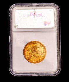 U.S. Liberty Head Eagle $10 Gold Coin (1847-O)