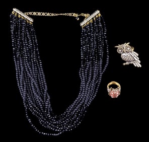 Heidi Daus Necklace and Ring