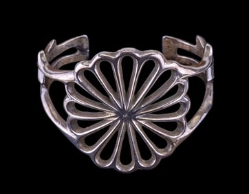 Early Navajo Silver Bracelet