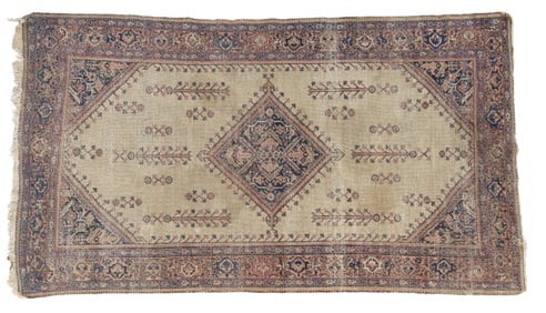 Antique Turkish Rug ~4' x 7.5'
