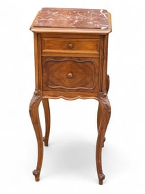 French Marble Top Table