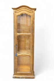 French Giltwood Curio Cabinet***