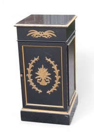 Painted Pedestal / Cabinet