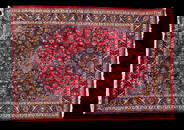 Persian Mashad Area Rug ~9'11"x13'