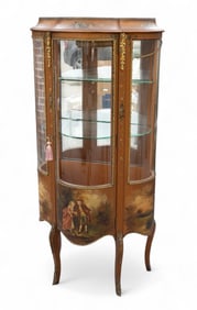 French Bow Front Cabinet
