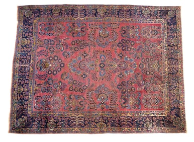 Antique Persian Sarouk Rug