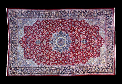 Persian Kashan Area Rug