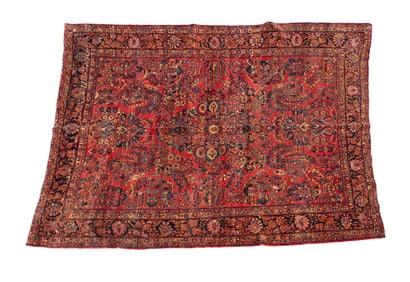 Antique Persian Sarouk Rug