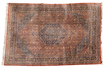 Large Persian Kashan Rug