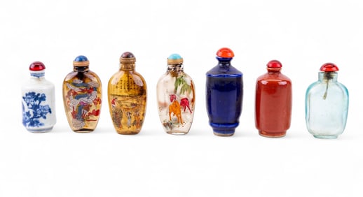 Glass and Porcelain Snuff Bottles