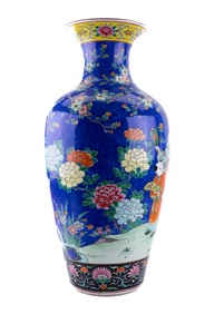Monumental Japanese Porcelain Vase
