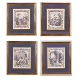 Les Filles Du Celeste Empire Lithographs c 1870