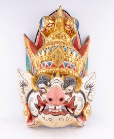 Balinese Barong the Pig Demon Mask