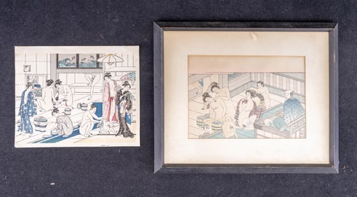 Vintage Japanese Woodblock Prints (2)