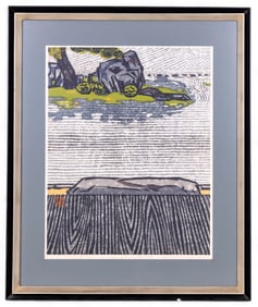 Signed Block Print