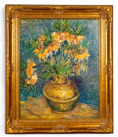 Brushstrokes Collection Van Gogh Reproduction COA
