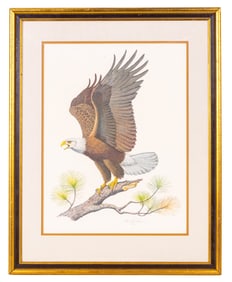 Albert Earl Gilbert Signed Print, 1975