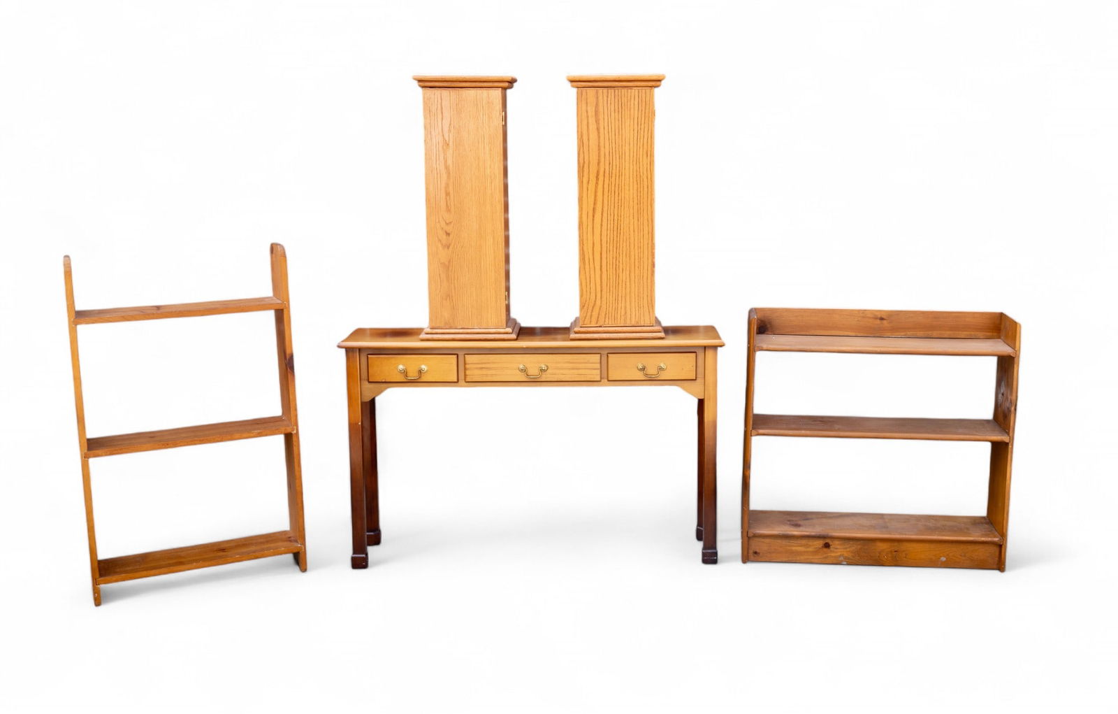 Shelves, Hall Table & Furniture Grouping (5 Pcs) (1 of 9)