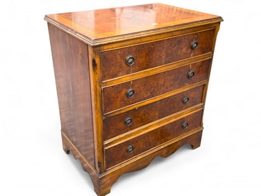 Birds-Eye Maple Chest Of Drawers
