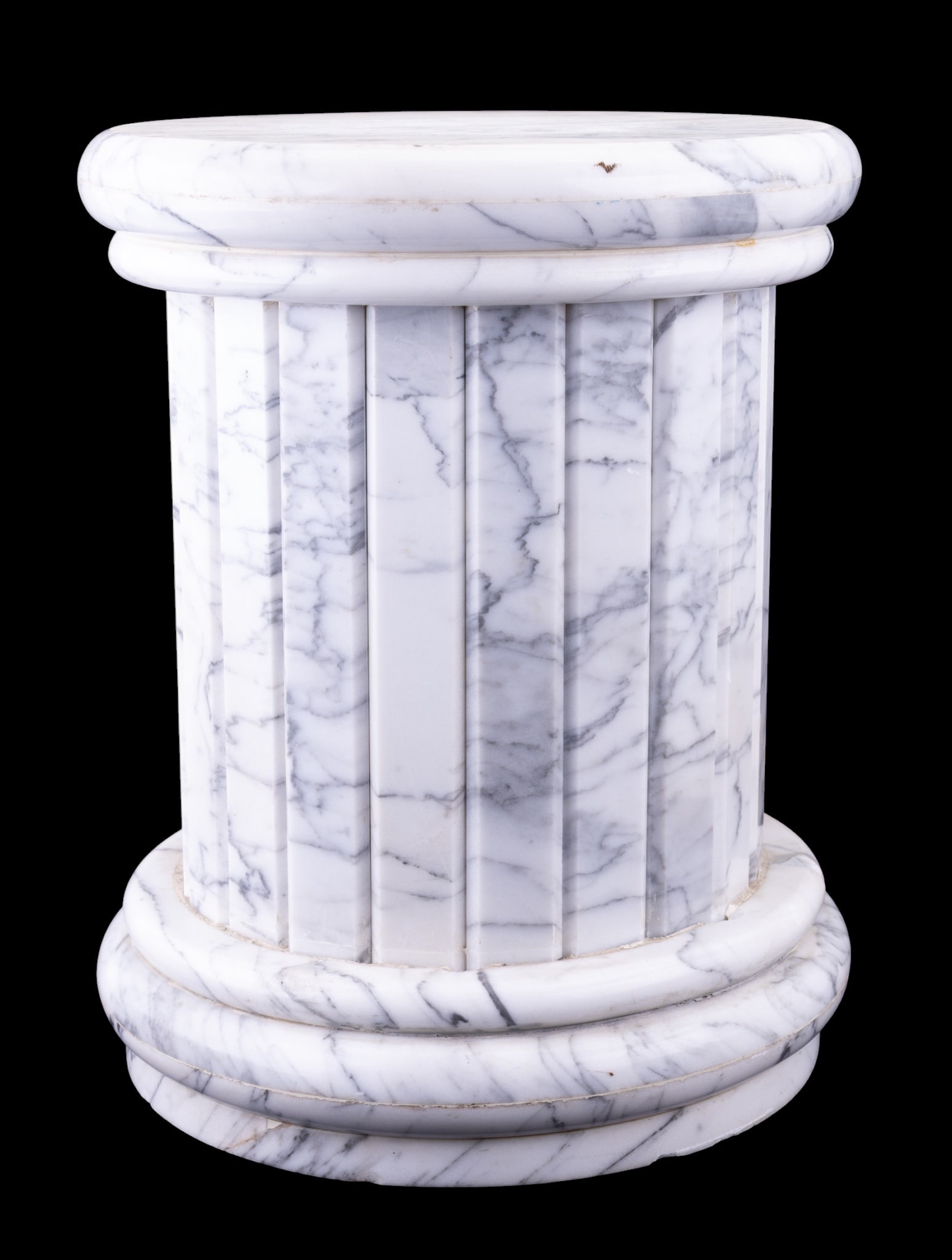 Small Scale Marble Pedestal, Unusual Form (1 of 10)