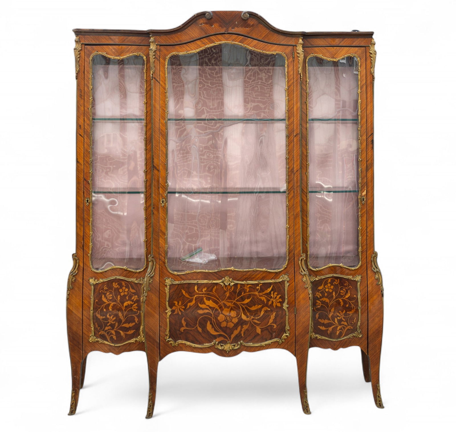 French China Cabinet Ormolu Mounts (1 of 8)