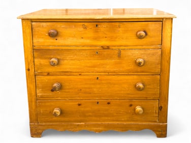 Antique 4-Drawer Chest of Drawers