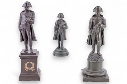 Bronze Napoleon Figures / Statuettes (3)
