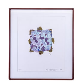 Robert Zakanitch, Signed Litho, 1986