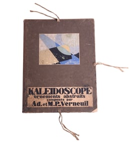 1926 Book Kaleidoscope Ornements Maurice-Verneuil
