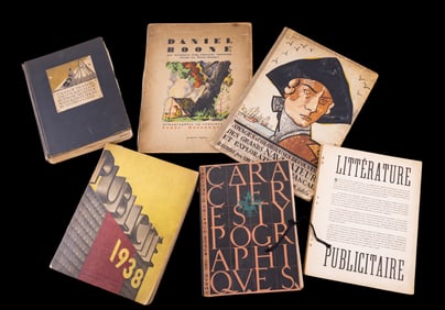 1930s Illustrated Books and Design Catalogs