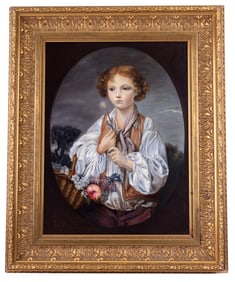 Oil on Board, After Jean-Baptiste Greuze