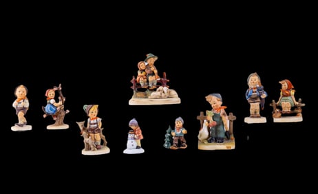 Hummel and Stauffer Figurines