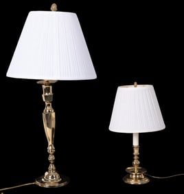 Vintage Baldwin Brass Table Lamps (2)