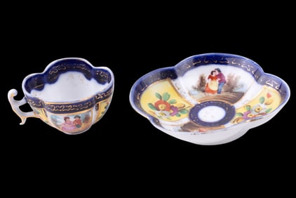 Meissen Demitasse Cup & Saucer