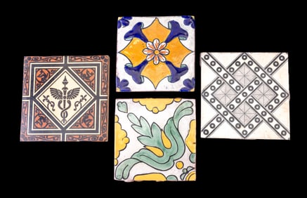 Minton & Redware Tiles